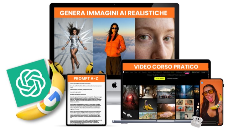 Grafiche pubblicitarie con l'AI